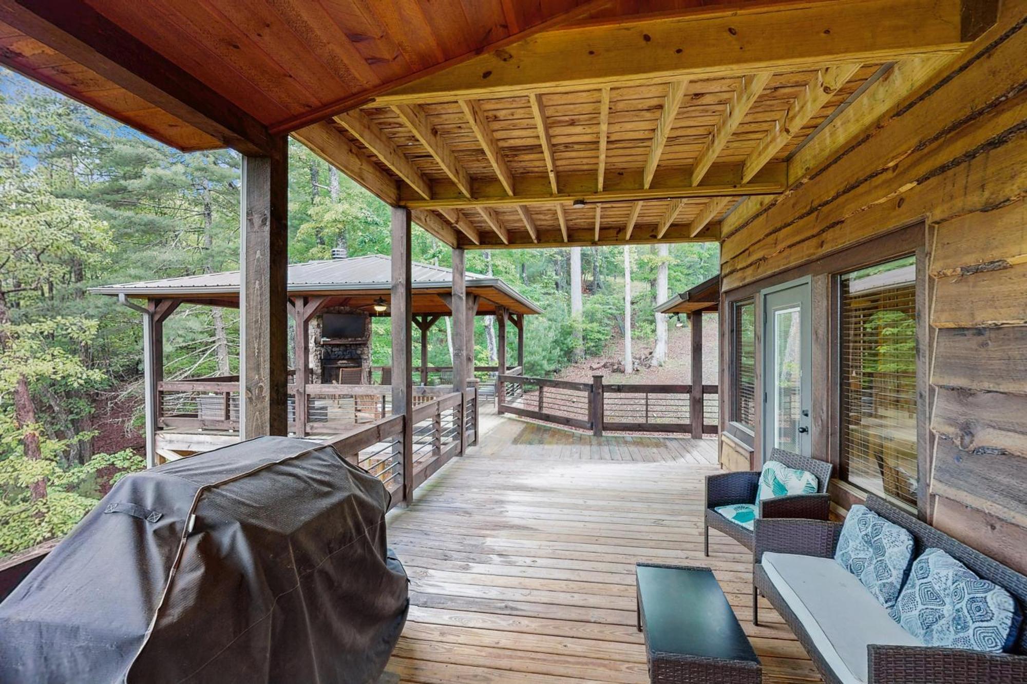 Villa Whispering Woods Blue Ridge Exterior foto