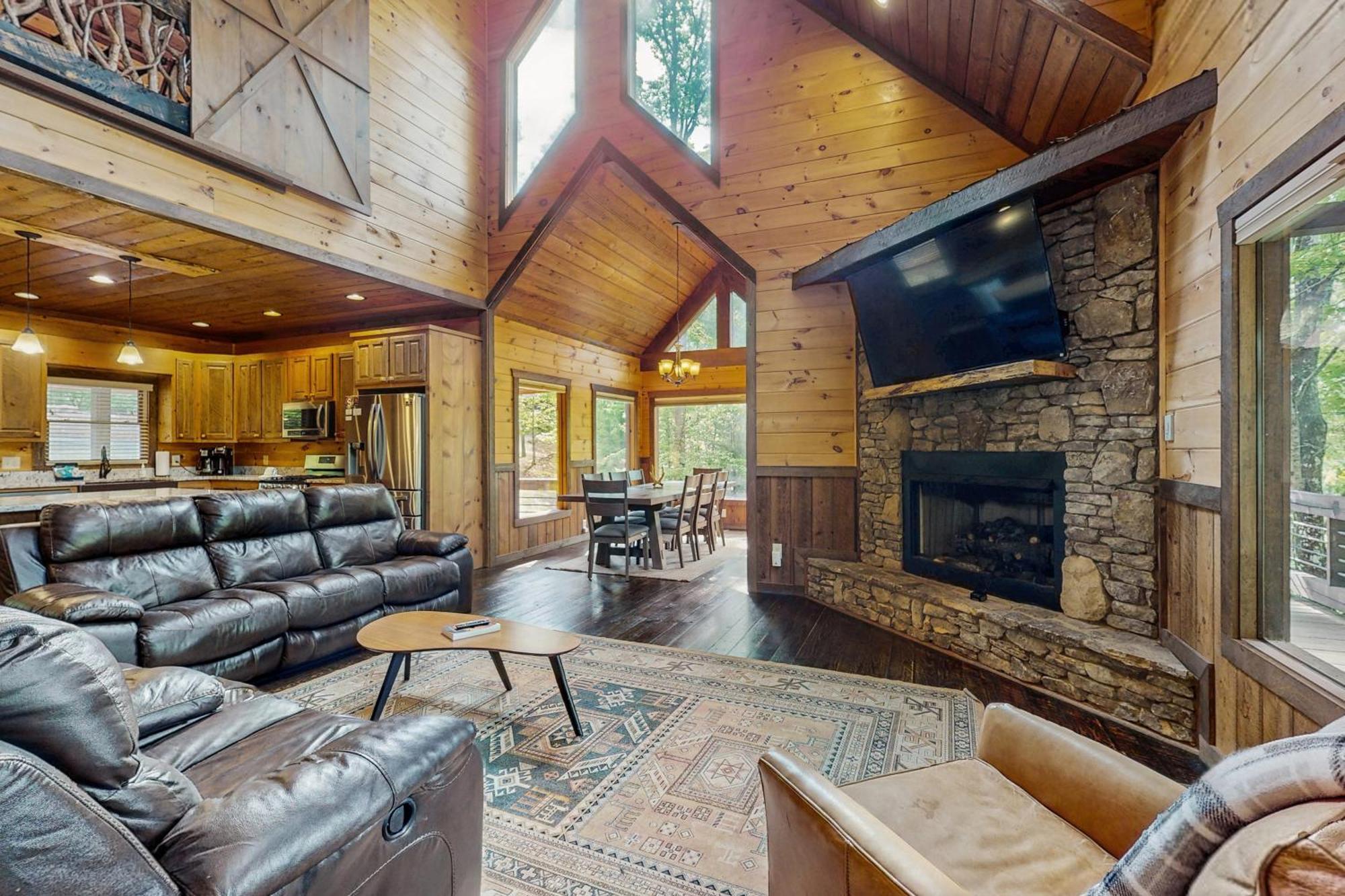 Villa Whispering Woods Blue Ridge Exterior foto